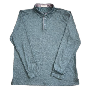 Derminpro Green & Gray Quarter Button-Up Pullover Shirt